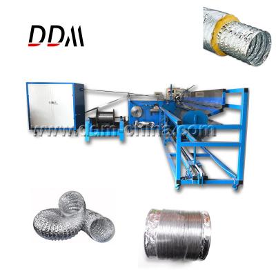 China Factory DDM Brand DMSR-600 Uninsulated Flexible HVAC AC Soft Duct Forming Machine for sale