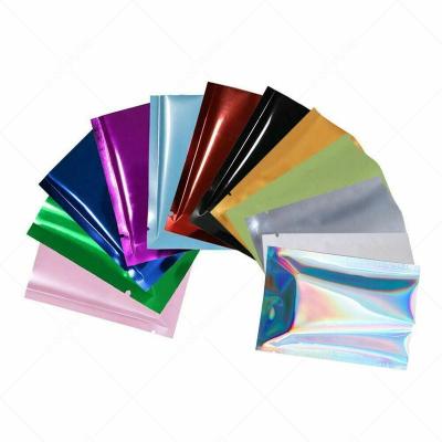 China BIODEGRADABLE Kid Heavy Duty Mylar Bags Stock 4x6 Inches 100pc 100pc Window 3.5 White Paper Holographic Mylar Bags Black Mylar Ziplock Bags 1 for sale