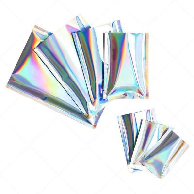 China Large Biodegradable Single Use Plastic Mylar Foil Vacuum Bags Holographic Pink 1 Ounce 5x8 Mylar Bags Black With Window 10 Gallon Mylar Bags for sale