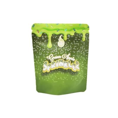 China BIODEGRADABLE Biodegradable Microwave Stand Up Pouch Green Aluminum Foil Food Holder Up Pouch for sale