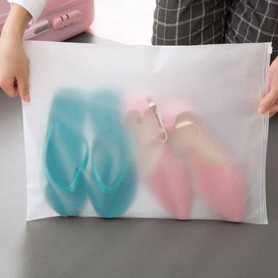 China Recycled materials clothing ziplock packaging bags custom clear printing bag zipperplastic clothing packaging ziplock bag for sale