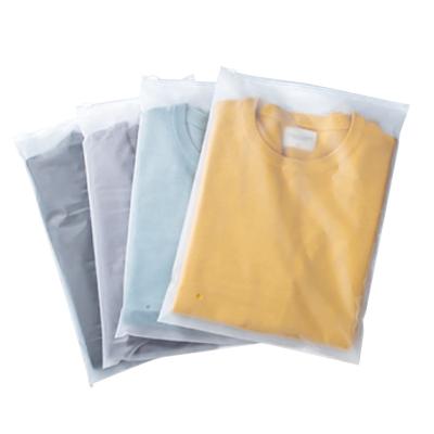 China Recycled plastic zipper ziplock bag materials LDPE pe bag pe clothing ziplock with zipper pe bag ziplock for clothing for sale