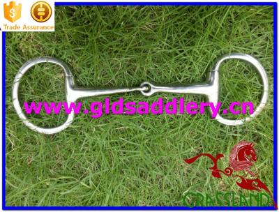 China Horse Bit Stainless Steel Mouth Eggbutt Horse Bit for sale