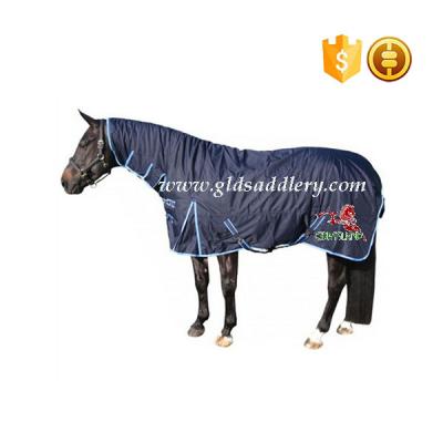 China Wholesale Equestrian Blanket Fullneck Top Horse Blanket GLD-RA245C for sale