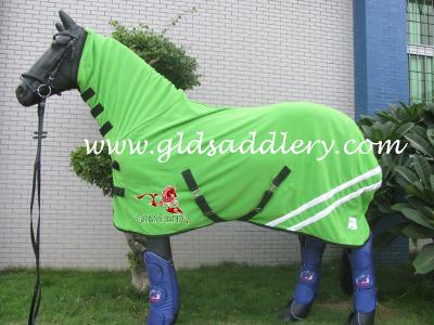 China High Quality 280g Fleece Horse Blanket GLD-RF206C for sale