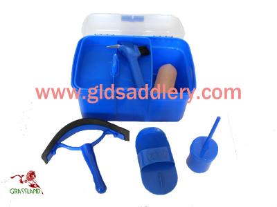 China horse grooming kit plastic export box/plastic grooming box for sale