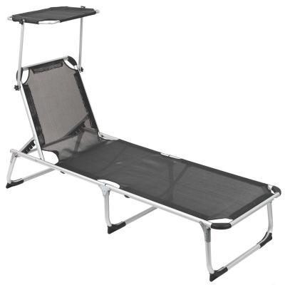 China 2021 China Modern Outdoor Sages Metal Camp Beach Adjustable Rocking Single Bed for sale