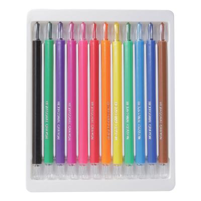 China 2021 Supplier Desk Writing/Drawing Kids Color Activity 12 Assorted Neon Twist Pencils Twistable wigh high quality and best price for sale