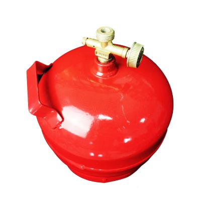 China 2kg LPG cylinder making machine pressure gauge lpg compound gas cylinder for sale