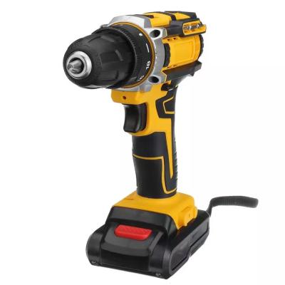 China High Quality Professional Electric Brushless 26V Cordless Drill With Two DW10MM Battery for sale