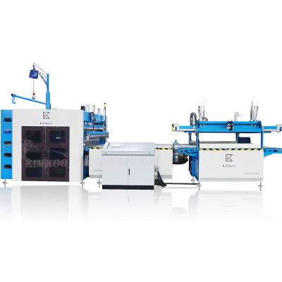 China 2022 New Design KIMKOO Mattress Plastic Sheet Bagging Machine For Sale for sale