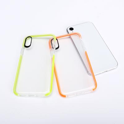 China For Iphone xr Custom Joyifun Shock Proof Drop Clear Cell Phone Case For Apple Official Transparent For Iphone Xr X R Tpu Band Case for sale