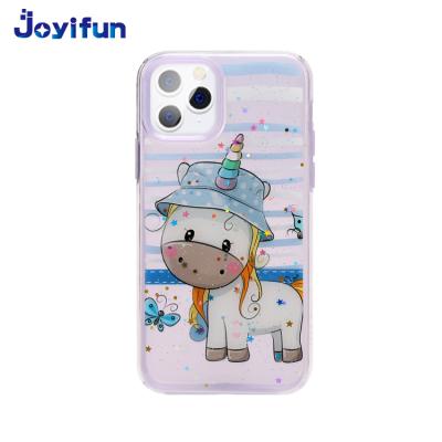 China For Iphone 11 Series Joyifun In Stock Custom Anime Heavy Duty Soft Tpu Phone Case For Iphone 11 pro Max Stand Case for sale