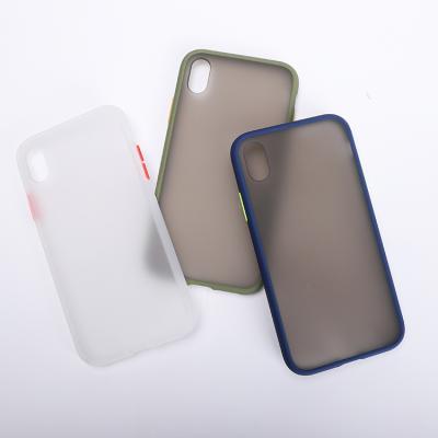 China For iPhone XR Series Anti Slip Sublimation Clear Shockproof Phone Cover For Iphone I Phone PhonexR Xr Transparent Cases for sale