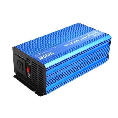 China Pure Aluminum DC 12volt 24volt 48volt 1000w 12v 220v Solar Power Inverter for sale