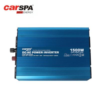 China Gift Box 1500W Pure Sine Wave Power Inverter DC 12 Heavy Duty AC 220 - P1500 for sale