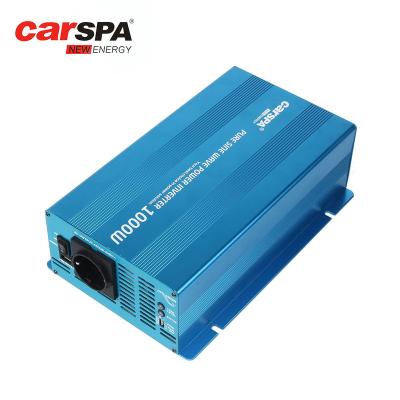 China Gift Box 1000W DC24V to AC220V Pure Sine Wave Power Inverter USB 5V 2.1A Remote Control Function for sale