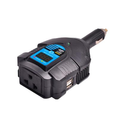 China Smart Digital 12vdc Laptop To 110vac Car Power Inverter 125W for sale