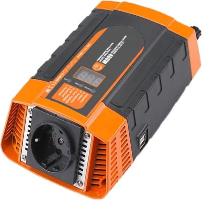 China Gift Box AC 12V DC To 220V 400W Smart Digital Car Power Inverter With LCD Display for sale