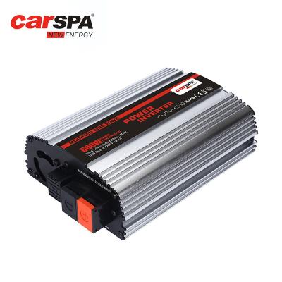 China High Quality CE Certificated 12V 24V DC To AC 220V 600W Power Inverter Converter 22*13.5*5.76CM for sale