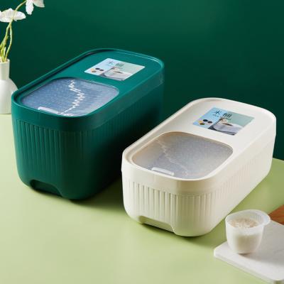 China Freshness Preservation Wholesale Large Capacity Kitchen Rice Food Storage Box Household Plastic Storage Boxes For Home for sale