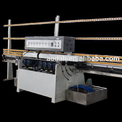 China Building Material Stores Vertical Glass Straight Line Machine Glass Beveling Machine for sale