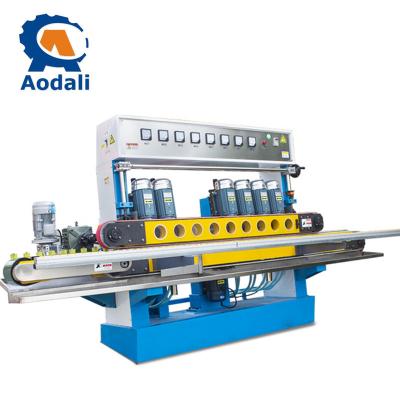 China Building Material Shops Aodali Flat Glass Straight Line Various Sizes Beveling Machine for sale