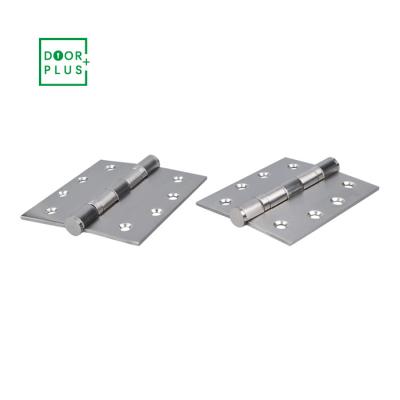 China Modern Fire Doorplus 4X4 Inch Rated Brush Customized Heavy Duty Stainless Steel Square Metal Bearing Corner Hinge for sale