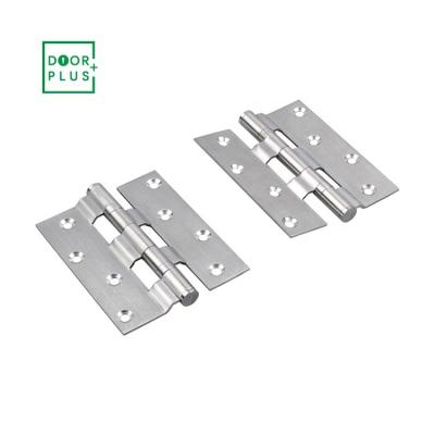 China Doorplus Modern Wood Door Fixed Stainless Pin Ball Bearing Brush Aluminum Hinge Door Cabinet Hinges for sale