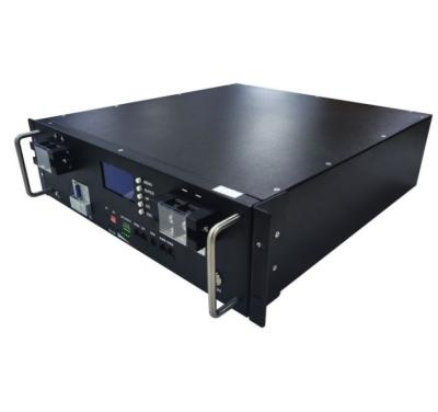 China 6000 Cycles Server Rack 48V 51.2V Lifepo4 Battery 200Ah 100Ah Lithium Ion Storage Battery Pack Module for sale