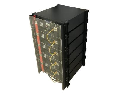 China Elektrische energie van 5120 Wh 51.2V 100Ah zonnebatterij voor LiFePO4-systeem op een rack Te koop