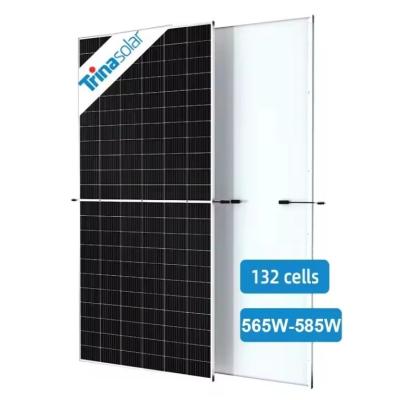 China 565W-585W Monocrystalline Solar Panel 132 Half Cells For Solar System With 28.8kgs Weight for sale