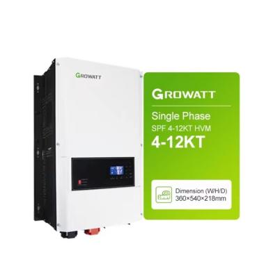 China 4000W 5000KW 6000KW Growatt Off Grid Solar Inverter Ideal for Home Solar Power System for sale