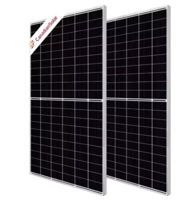 China Monokristallijn silicium zonnepanelen Canadese BiHiKu6 530W-555W fotovoltaïsche zonnepanelen Te koop