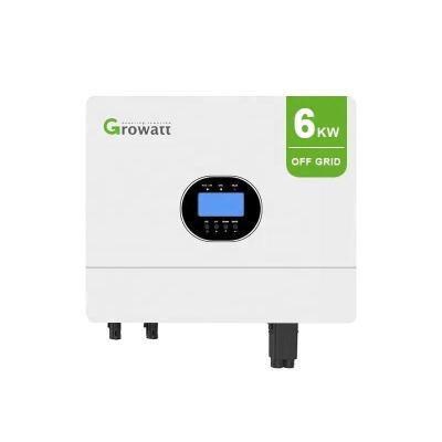 China DC/AC Inverters Growatt 6kW SPF 6000 ES Plus Solar Energy Storage Inverter with 2 MPPTs for sale