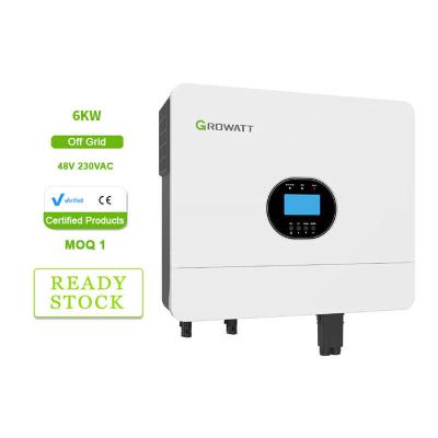 China 12000VA Surge Power Growatt 2 MPPTs Solar Energy Storage Inverter for Your Requirements for sale