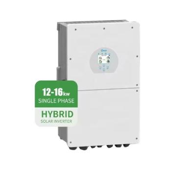 Chine Invertisseur hybride monophasique 12 kW 14 kW 16 kW Deye 3 MPPT Invertisseur de stockage solaire basse tension à vendre