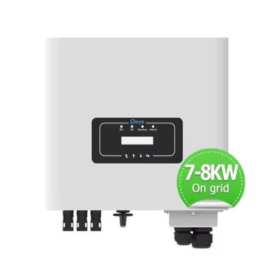 China Deye Sun-7/7.5/8K-G02P1-EU-AM2 7.5Kw Single Phase Inverter for Home Solar Power System for sale