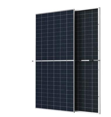 China Anodized Aluminium Alloy Frame 695W 132 Cells Solar Panels Bifacial Dual Glass Mono Module for sale