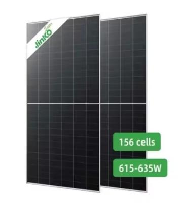 China 182mmx182mm Cell Size 156 Cells Double Glass Bifacial Solar Panel Jinko for Home Power for sale