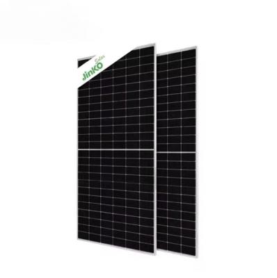 China 535W-555W Monocrystalline Silicon Bifacial Double Glass Jinko Solar Photovoltaic Panel for sale