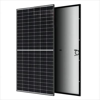 China Módulo monocristalino Cuadro negro 144 Células para Sistema de Energía Solar Media Célula GLD-435BS en venta