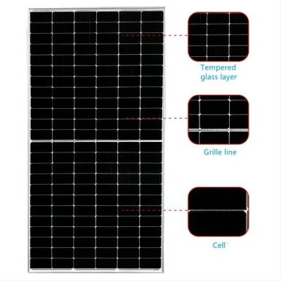 China Solar Power System Monocrystalline Silicon Cells Longi Hi-MO 6 Max Solar Panels 625w for sale