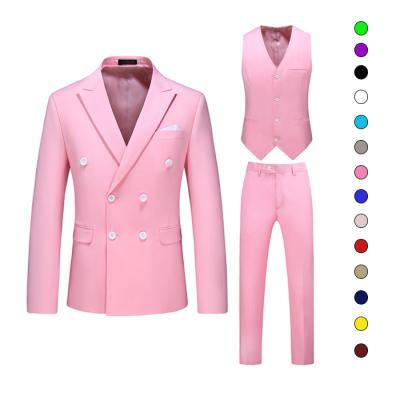 China Breathable 3-Piece Set Mens Suits Made In China Latest Coat Mens Blazer Mens Casual Blazer for sale