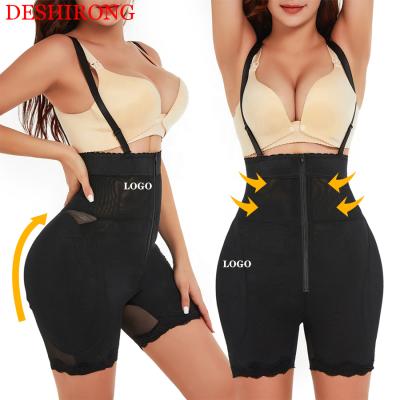 China 2022 New 2022 New Viable Lace Corset Body Belly Corset Top Zippered Shoulder Strap Plus Size Shapers for sale