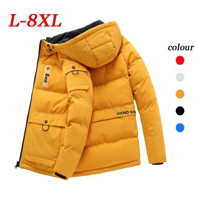 China Stylish Mens Jackets Winter Breathable Fashion Custom Design Hooded Stripper Bubble Coat Men Jackets for sale