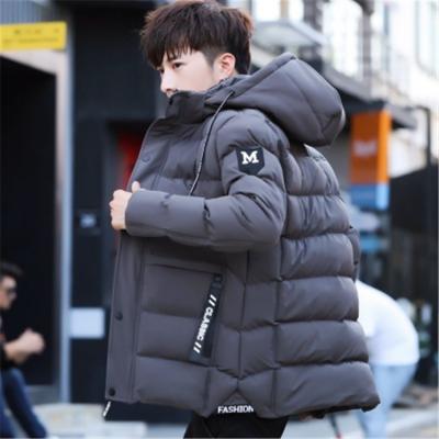 China Hot Selling Breathable Plus Velvet Thicken Winter Hooded Windproof Waterproof Slim Men's Jacket And Coats for sale