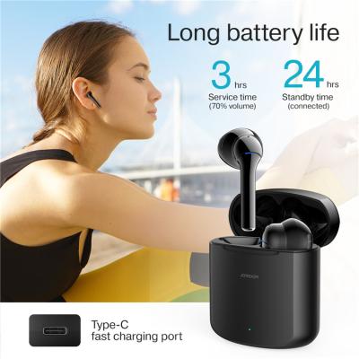 China Joyroom 2021 T16 TWS Earphone Phone De Ouvido Audifono Wireless Earbuds Touch Wireless Headset TWS Earbuds for sale