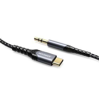 China High Density/Anti-Pull Joyroom Cable HIFI Audio 3.5mm Earphone To Type C AUX Audio Cable. for sale