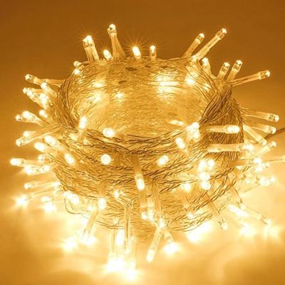 China Copper Wire+LED+plastic String Lights Outdoor/Indoor, 200 LED Upgraded Super Bright Christmas Lights, Waterproof 8 Modes Plug In Fairy Lights for sale